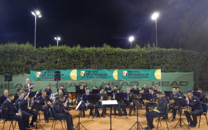 Una splendida serata con la Fanfara della III Regione Aerea dell’Aeronautica Militare presso il CT di Galatina