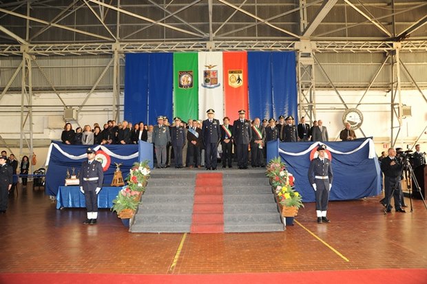 Il palco delle autorita