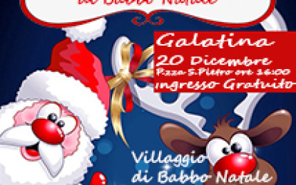 IL MAGICO VILLAGGIO DI BABBO NATALE 20-12-2015